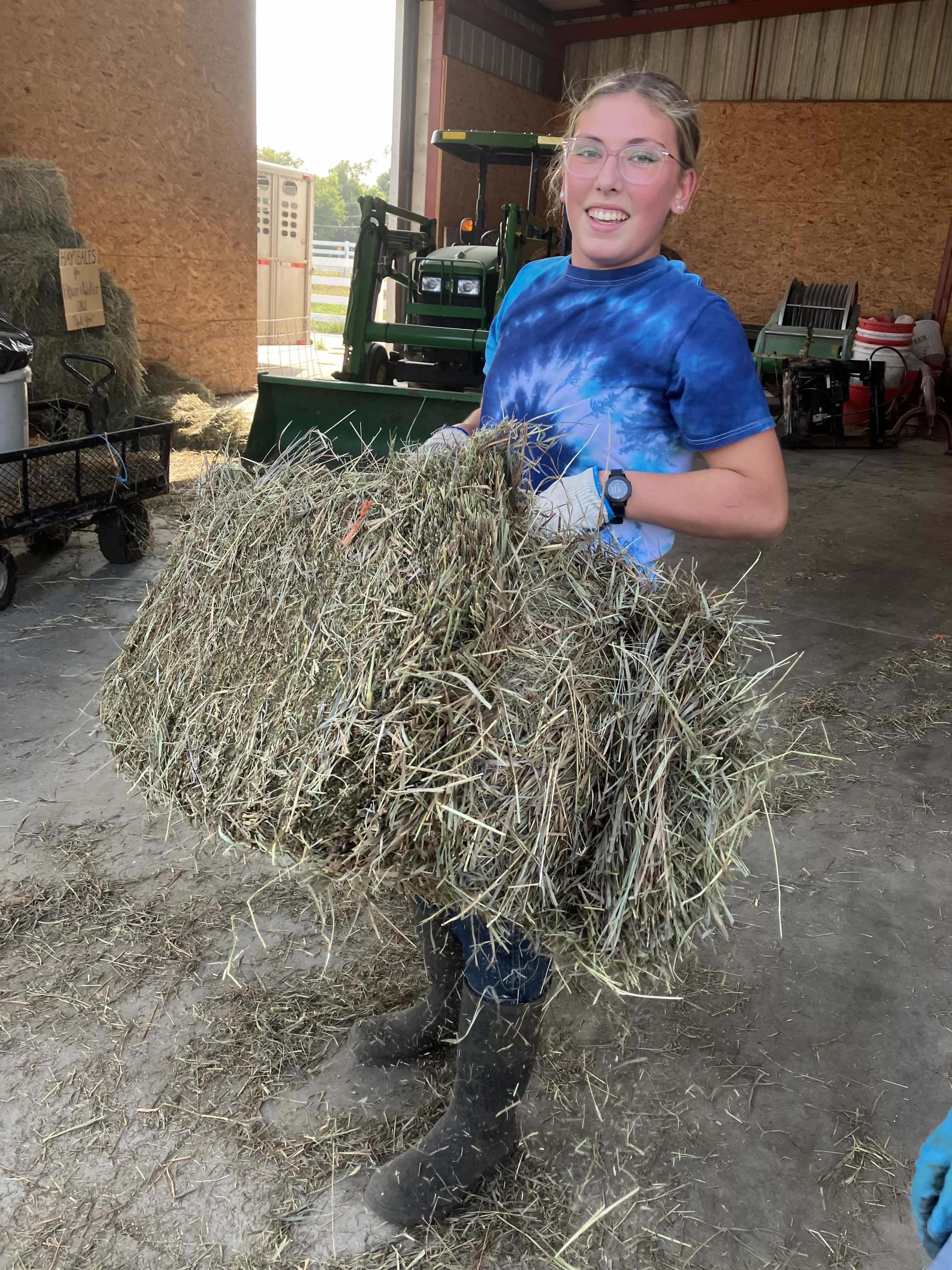 Stacking Bales